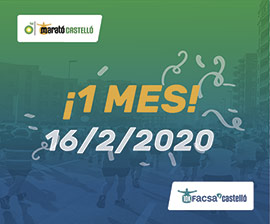 Falta un mes para Marató BP Castelló y 10K FACSA Castelló
