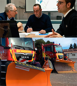 El Consorcio Provincial de Bomberos activa todos sus efectivos ante el temporal de viento, lluvia y nieve previsto a partir del domingo en Castellón