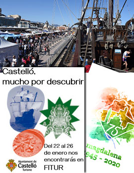 Castelló lleva a Fitur ´´Escala a Castelló´´, la nueva marca turística y el 75 aniversario de la Magdalena