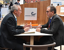 Diputación y Aerocas reforzarán la promoción de las nuevas rutas aéreas desde Castellón
