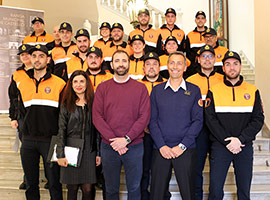 Castelló nombra a los primeros voluntarios de la Agrupación de Protección Civil