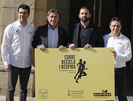 Marató BP Castelló fomenta el reciclaje de la mano de la Conselleria y Ecoembes