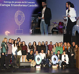 Entrega de premios del concurso Europa Transforma Castelló