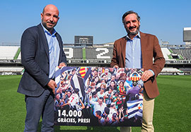 El CD Castellón alcanza los 14.000 abonados en Segunda B