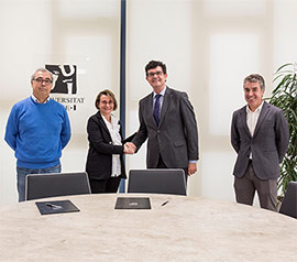 FOBESA y la UJI renuevan el convenio de colaboración para becar al alumnado residente en Benicàssim