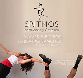 5Ritmos Waves con Beatriz Sánchez en Espacio Abierto de Castellón