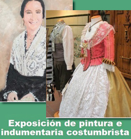 Próxima inauguración de exposición de pintura e indumentaria costumbrista