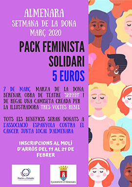 La marxa de la dona será benéfica para la Asociación Española Contra el Cáncer de Almenara