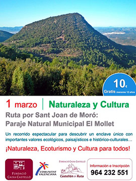 Ruta por Sant Joan de Moró: Paraje Natural Municipal El Mollet