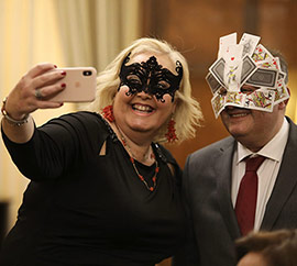 Cena y baile de máscaras en el Real Casino Antiguo de Castellón