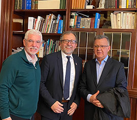 El Colegio Oficial de Médicos de Castellón presenta a la Diputación el Campeonato de España de Ciclismo 2020 para médicos