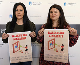 El Ayuntamiento de la Vall d´Uixó presenta el Taller d´Art als barris