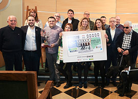 El cupón de la ONCE rinde homenaje al segundo premio Ciudad Accesible Europea de Castelló