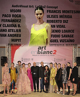 Inauguración del proyecto expositivo de moda ARTENBLANC#2