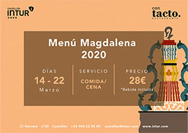 Menú Magdalena 2020 en el restaurante conTacto