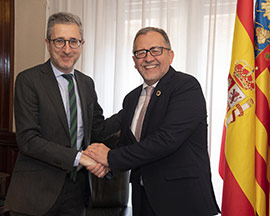 Diputación y Generalitat firmarán un convenio para diseñar un plan de movilidad, transportes y carreteras en la provincia de Castellón