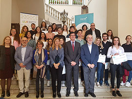 FACSA entrega 25 becas a alumnado de la UJI residente en Castelló