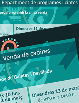 Reparto de programas Magdalena 2020 y venta tickets sillas desfiles