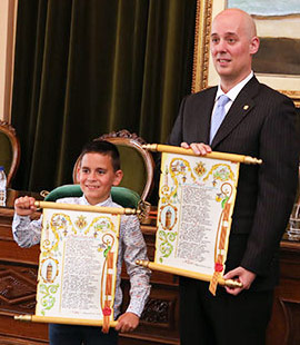 José María Prades y Marc Osorio, pregoneros del 75 aniversario de las fiestas de la Magdalena