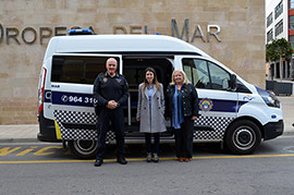 Oropesa del Mar estrena furgón de atestados para la Policía Local