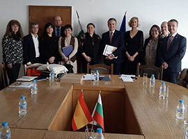 Cultura refuerza la colaboración interinstitucional en la visita a Bulgaria