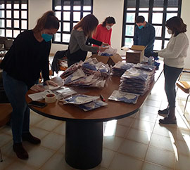 El Ayuntamiento de Xert compra 700 mascarillas y 4200 guantes para repartir entre la población