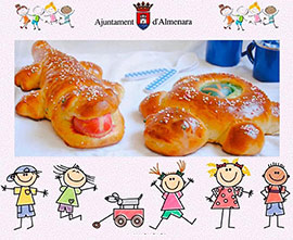 Almenara repartirá el domingo monas de pascua a los niños y niñas de la localidad