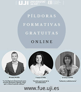 Píldoras formativas gratuitas FUE-UJI