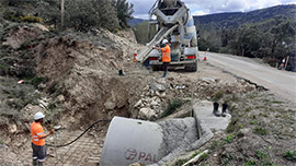 Se reinician las obras en las carreteras de la provincia de Castellón