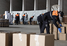 El 95,5% de los ayuntamientos de la provincia se adhiere a la gran operación de compra de mascarillas coordinada por la Diputación de Castellón