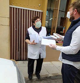 El Ayuntamiento de Sant Jordi reparte material de protección sanitaria ante la Covid-19 a todos sus vecinos