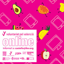 El Ayuntamiento de Castelló y Escola Valenciana hacen un llamamiento al voluntariado para conversar en valenciano