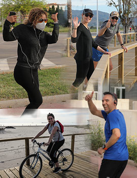 Fotografías del primer día de desescalada en Castellón