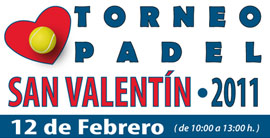 Torneo mixto de San Valentin, pádel