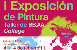 I Exposición de Pintura del taller de BBAA Collage en la Galería Real