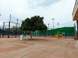 Benicàssim retoma el lunes la actividad en las pistas de tenis y pádel del polideportivo