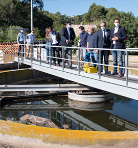La Diputación de Castelló y FACSA trasladan a las depuradoras de interior el proyecto ‘Covid Water’