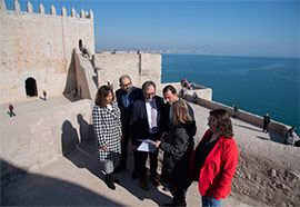La Diputación de Castelló reabre al público el jueves el Castillo de Peñíscola