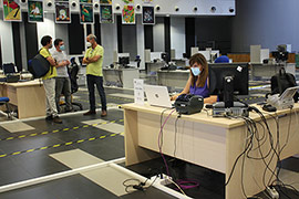 Nuevo centro para tramitaciones del Ayuntamiento de Castelló, en el Palau de la Festa