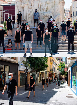 Els i les artistes professionals d’arts de carrer de Castelló reivindiquen les ``Arts de carrer per a la transformació social´´