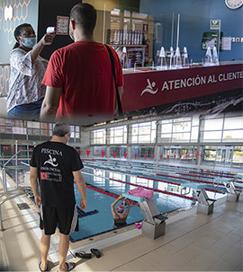 Reapertura de las instalaciones de la Piscina Provincial con todas las garantías de higiene y seguridad