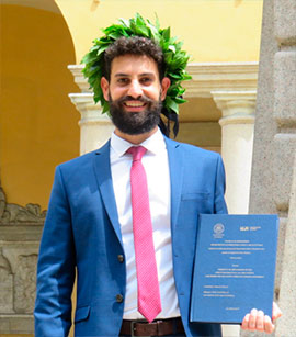 El alumno Antonio Nuccio consigue el primer Doble Título Internacional entre la UJI y la Università di Pavia en el ámbito de la arquitectura
