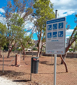 Benicàssim reabre el sábado 20 los parques públicos y las áreas de recreo para perros