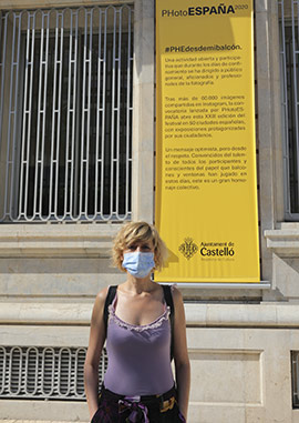 Balcones de Castelló lucen fotografías del concurso ´PhotoEspaña desde mi balcón´
