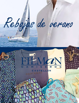 Rebajas de verano en moda hombre en Filman Camiseros
