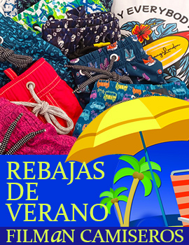 Rebajas de verano en moda hombre en Filman Camiseros
