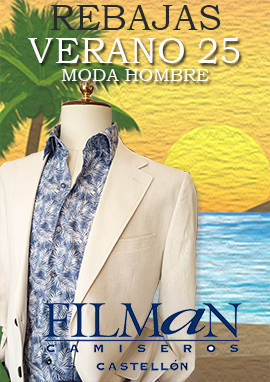 Rebajas de verano en moda hombre en Filman Camiseros
