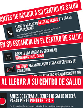 El Departament de Salut de Castelló reabre el próximo lunes los centros de salud de Perpetuo Socorro y Pío XII. Instrucciones para pacientes que requieran atención sanitaria