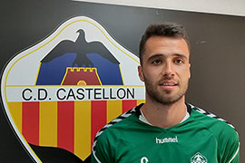 El capità del CD Castellón, David Cubillas, se suma a la campanya #SomUJIcontraCOVID