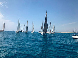 Grespania, El Jaleo e Ildemar vencedores de la primera regata tras el confinamiento